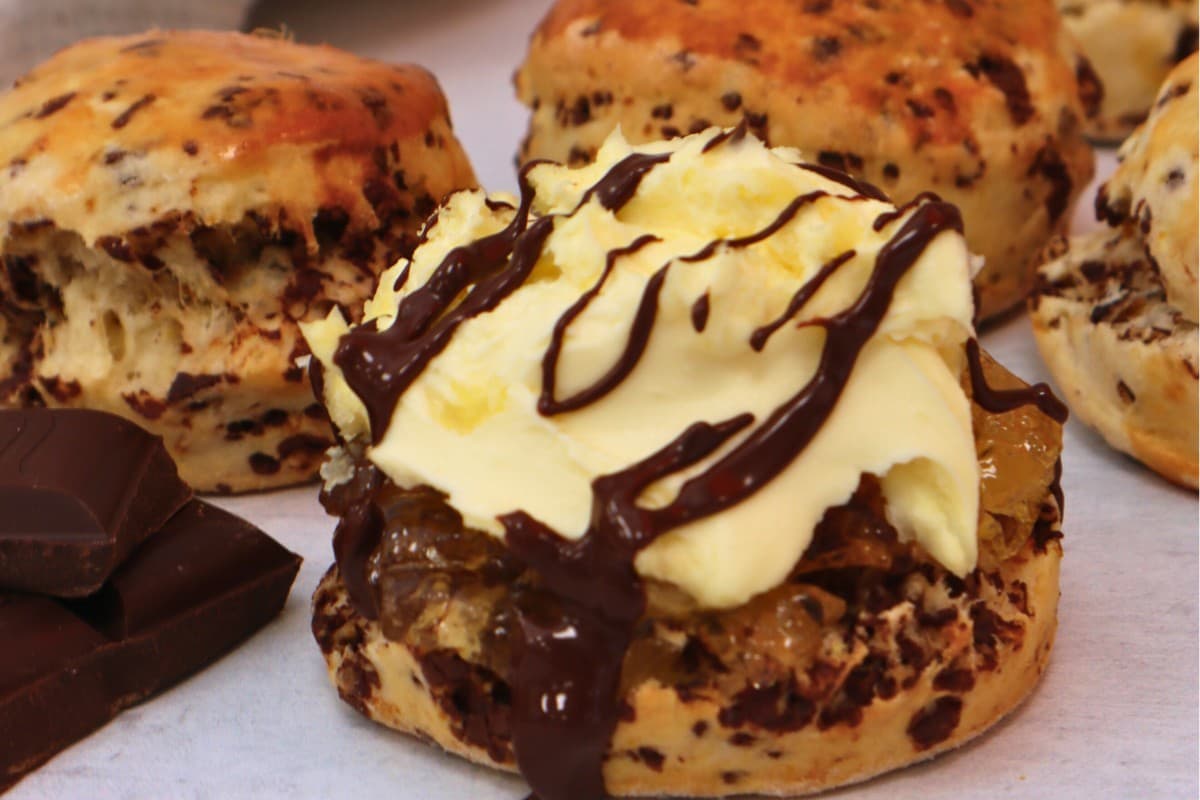 Chocolate Orange Scones