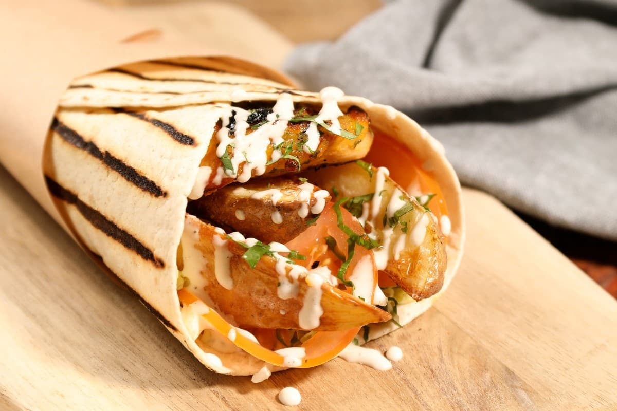Greek Chicken Wrap