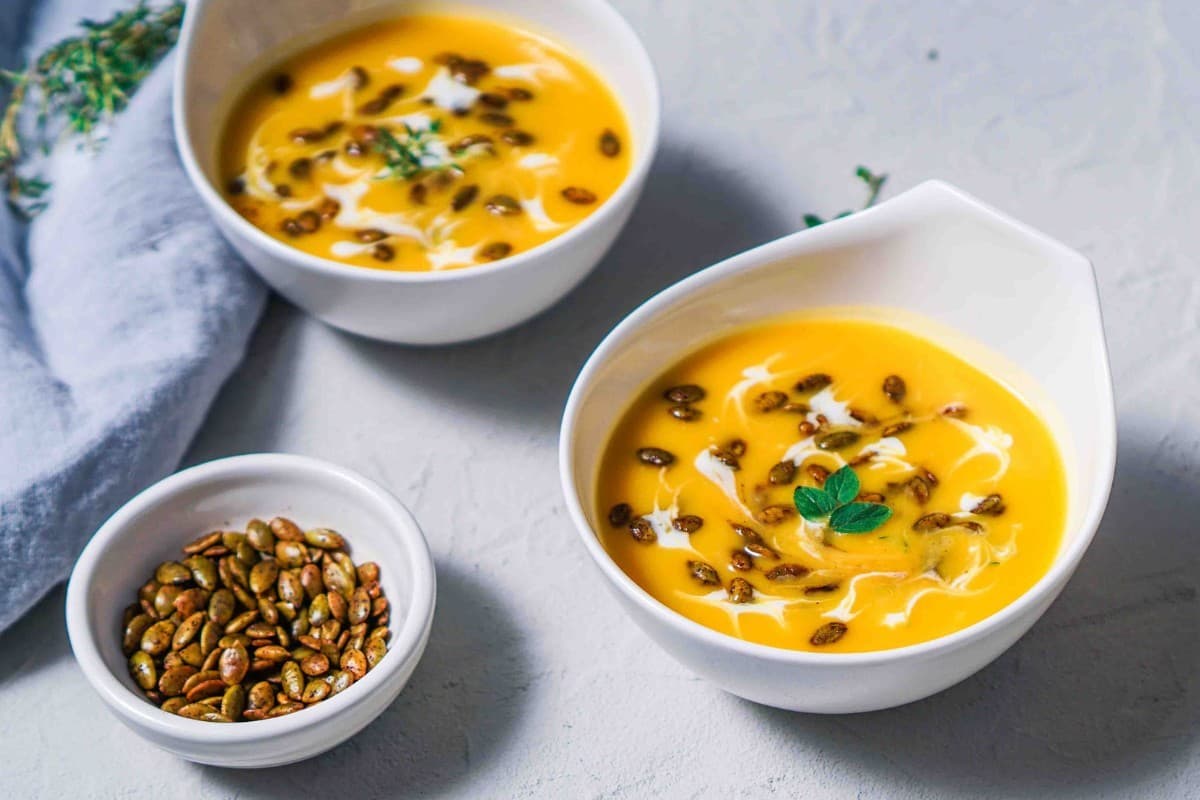 Pumpkin & Rosemary Soup