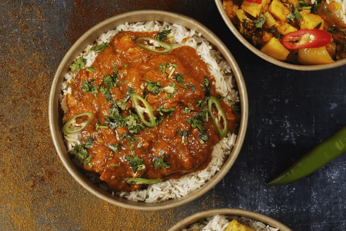 Kitchen '72 plant based tikka masala
