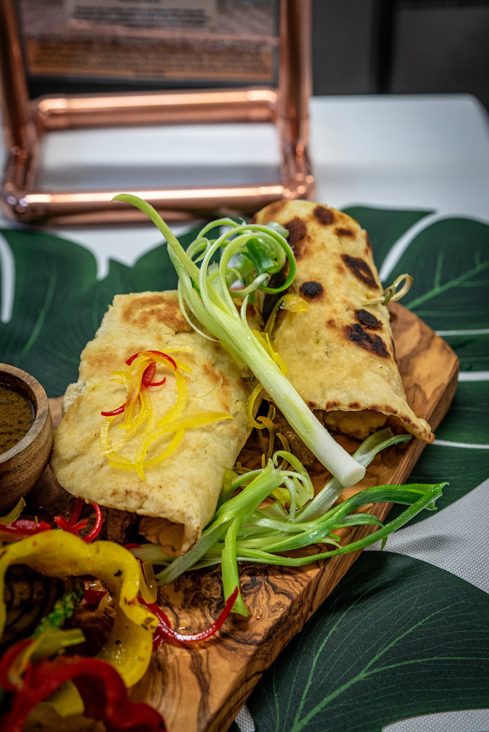 Debbie's Yardie Goat Wrap