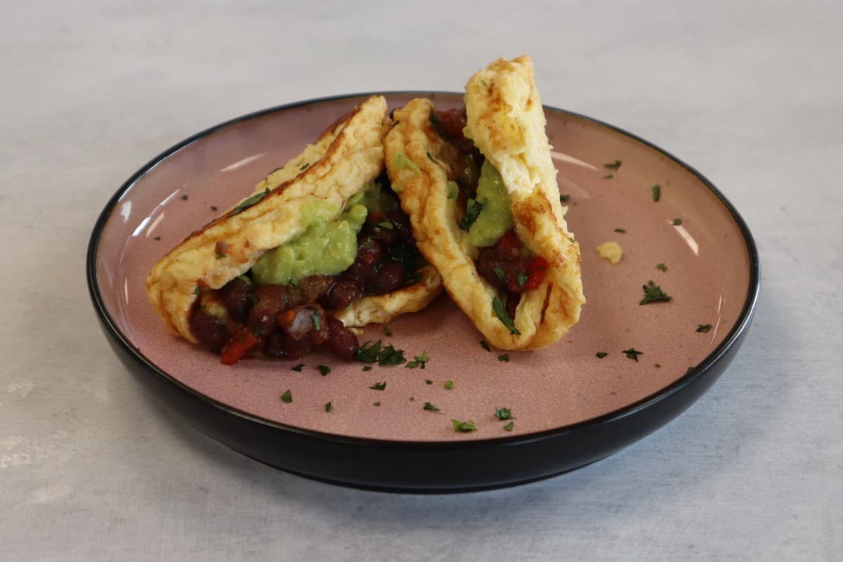 Mexican Omelette Taco