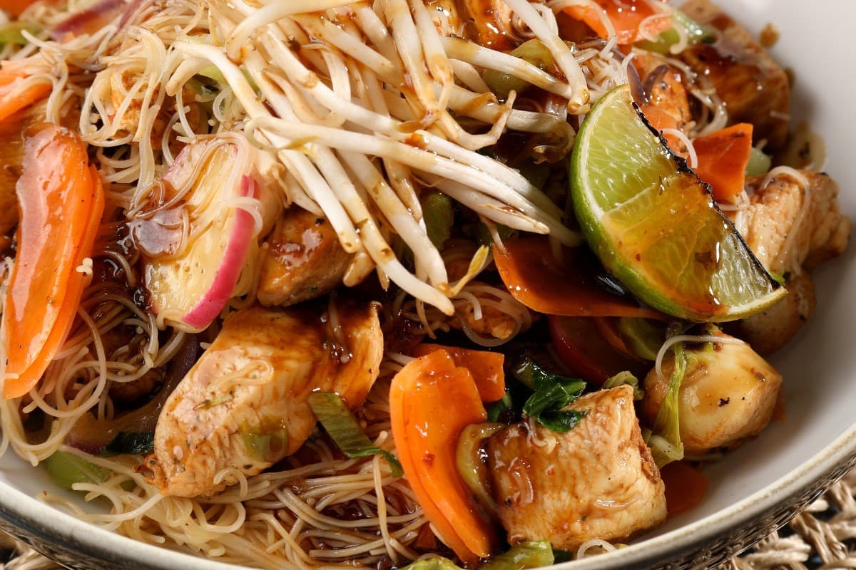 Salt & Pepper Chicken Noodles